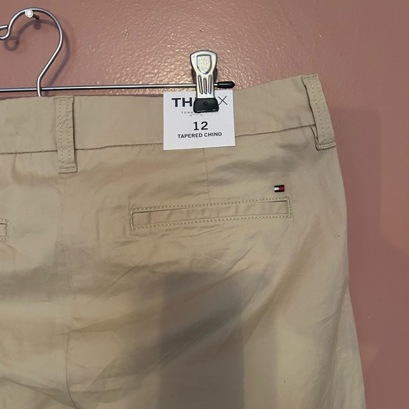 TH FLEX WOMANS TAPERED CHINO NWT SZ 12 - Picture 10 of 13
